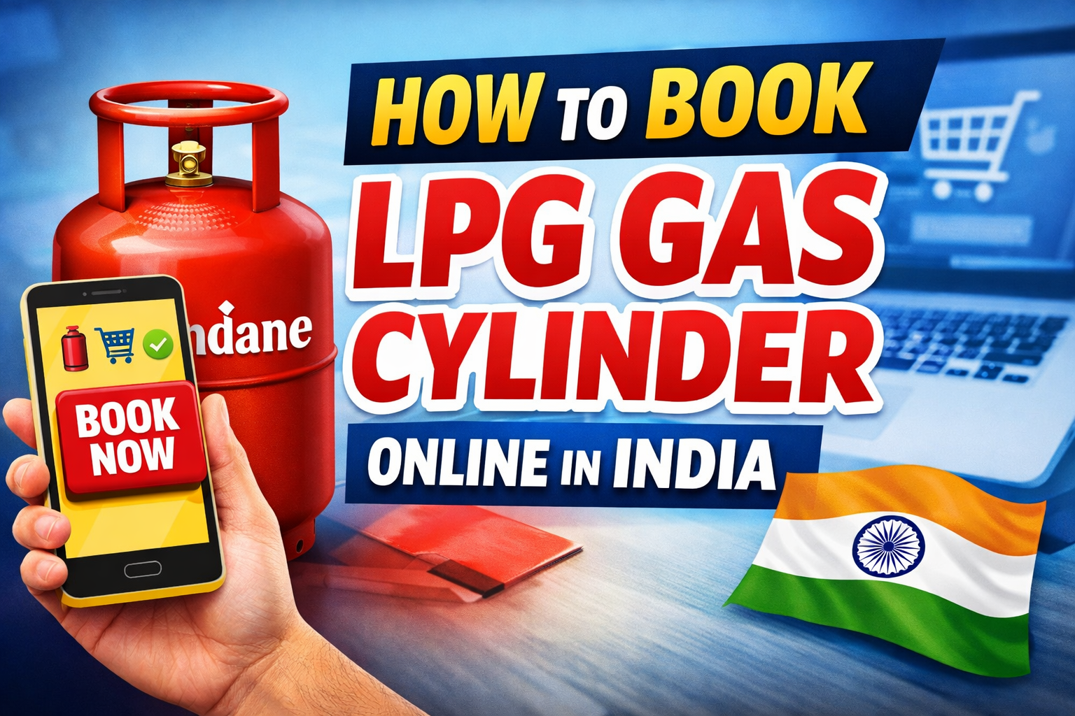 A Simple Guide to Booking an LPG Gas Cylinder Online in India